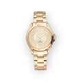 Reloj ANOVA 31110 de LOTO COMPANY en tono dorado con brazalete de eslabones y esfera con números romanos.