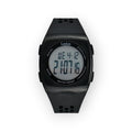 Reloj digital LOTO COMPANY BLACKOUT / 2531-1 negro con correa de silicona y pantalla digital clara. Resistente al agua.