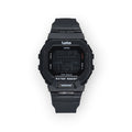 Reloj digital LOTO COMPANY STRIKER / 2566 negro con correa de silicona y pantalla LCD. Resistente al agua 3 bares.