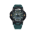 Reloj deportivo LOTO COMPANY DRAKON 2574 verde y negro, diseño táctico con pantalla híbrida y correa de resina.